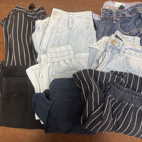 パンツ ボトムス 女の子 まとめ売り サイズ:150