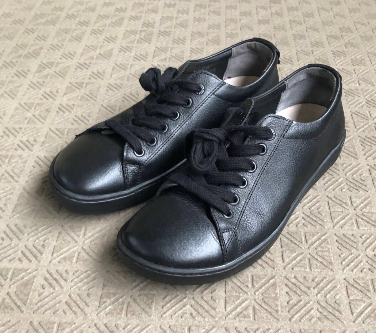 ビルケンシュトック レザースニーカー アラン 黒 サイズ38 Yahoo!オークション -「ビルケンシュトック birkenstock アラン