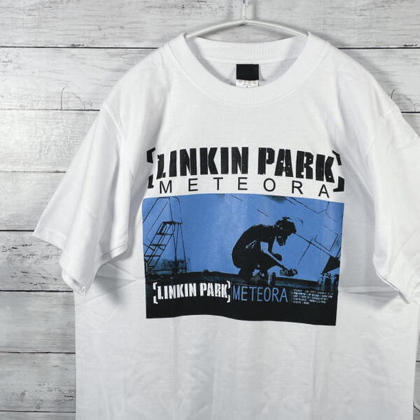 新品半袖Tシャツ リンキンパーク Meteora バンドロックT L ホワイト メンズ