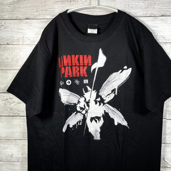 新品半袖Tシャツ リンキンパーク Hybrid Theory バンドロック Lサイズ メンズ