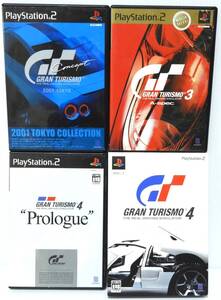 PS2ソフト グランツーリスモ 4本セット