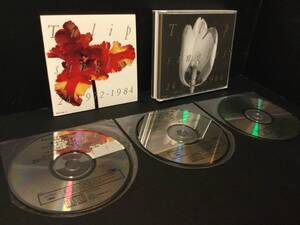 【希少 美品 '90年発売(初期盤)35年余所有 廃盤】チューリップ TULIP/Singles 24 1972→1984 CD3枚組 シングルコレクション ケース交換済