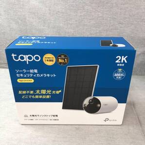 【美品】Tapo 防犯カメラ 屋外 ソーラー 見守りカメラ WiFi 防犯カメラ ソーラー Wi-Fi フルワイヤレス 2K 300万画素 Tapo C410 KIT/A