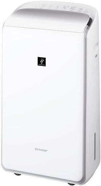 【25年製/未使用】シャープ 衣類乾燥 除湿機 CVSH150W 年中速乾 ハイブリッド方式 除湿 15L/日 プラズマクラスター 25000