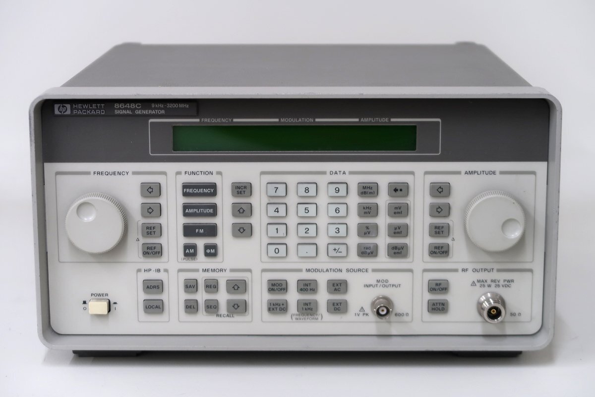 HP 8643A 0.26-2060MHz 信号発生器 ジャンク - その他