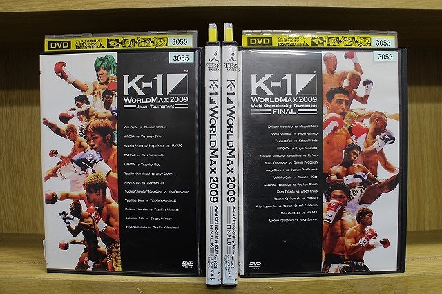 K-1 WORLD MAX DVD レンタル落ち まとめ売り