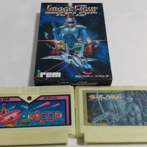 【送料込み】FC イメージファイト(外箱・取扱説明書・ハガキ付き) ガーディック外伝 スクーン アイレム irem 簡易消毒済み