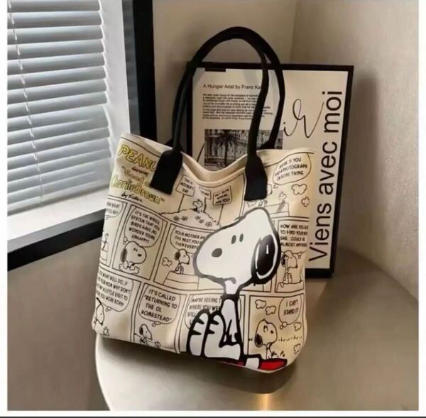 限定セール SNOOPY スヌーピー ポータブルショルダーバック トートバッグ