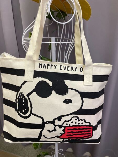 超フォロー割対象商品 SNOOPY スヌーピー ポータブルショルダーバック トートバッグ
