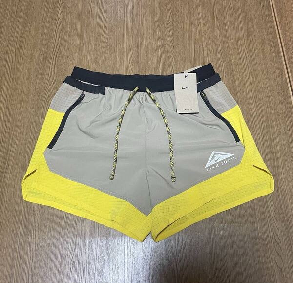 新品未使用 送料込み NIKE TRAIL メンズ インナー付きショートパンツ ランニング Lサイズ