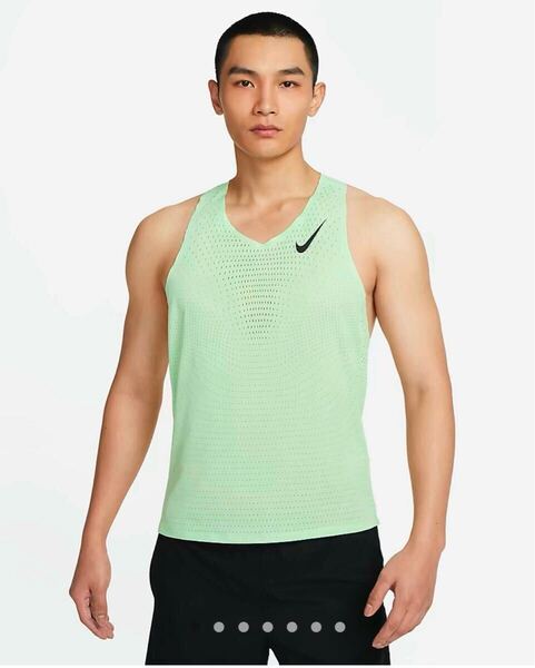 ナイキエアロスイフトメンズ Dri-FIT ADV ランニングシングレット Mサイズ aeroswift エアロスイフト タンクトップ