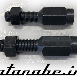 タイロッド 調整式 延長アダプター M14×P1.5 全長80mm 穴深34mm 切れ角アップ チェイサー マークⅡ クレスタ chaser mark2 cresta JZX
