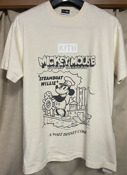 KITH Disney Tシャツ 半袖 ディズニー ミッキー コラボ 生成 ヴィンテージ ronnie fieg