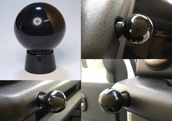 まるで純正品 JB64 JB74 ジムニー シエラ コンビニ袋 フック ぶら下げ ボールフック スズキ 黒 black 新型 jimny suzuki JB74w JB64w
