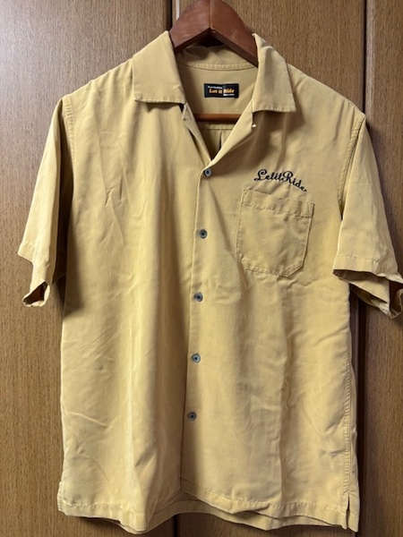 【 LET IT RIDE × nano universe 】 レット イット ライド ナノユニバース メンズ 半袖 開襟 シャツ S