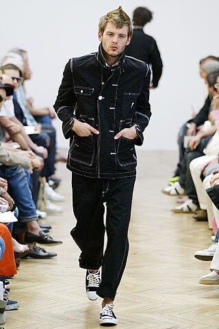 JUNYA WATANABE COMME des GARCONS MAN ジュンヤワタナベ ギャルソン マン POINTER ポインター 再構築ジャケット 06SS Pコート ダブル 黒