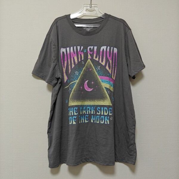 新品Pink Floyd ピンクフロイドTシャツ 「The Dark Side of the Moon」XXL ピンクフロイド グレー系