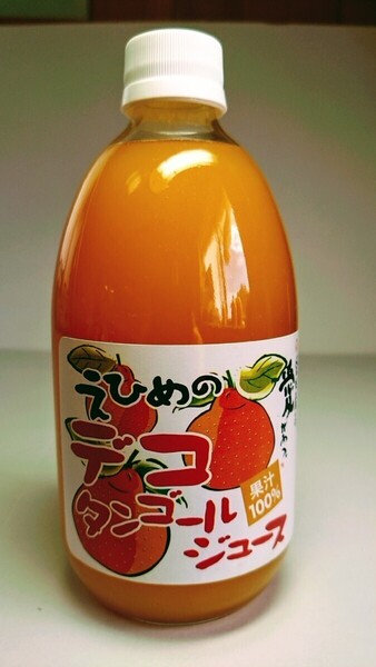 !愛媛県産果汁100%デコタンゴール(しらぬい)ジュース500ml×12本