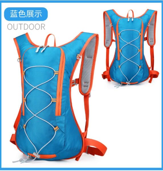 【20-35L /BLUE】ランニングリュック バッグ ポーチ ベスト トレラン 自転車 アウトドア 登山 水色 軽量 男女兼用 青