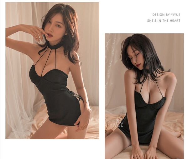 コスプレ衣装 ナイトウェア セクシーランジェリー ベビードール ワンピース レースクイーン 送料無料 衣類で配送