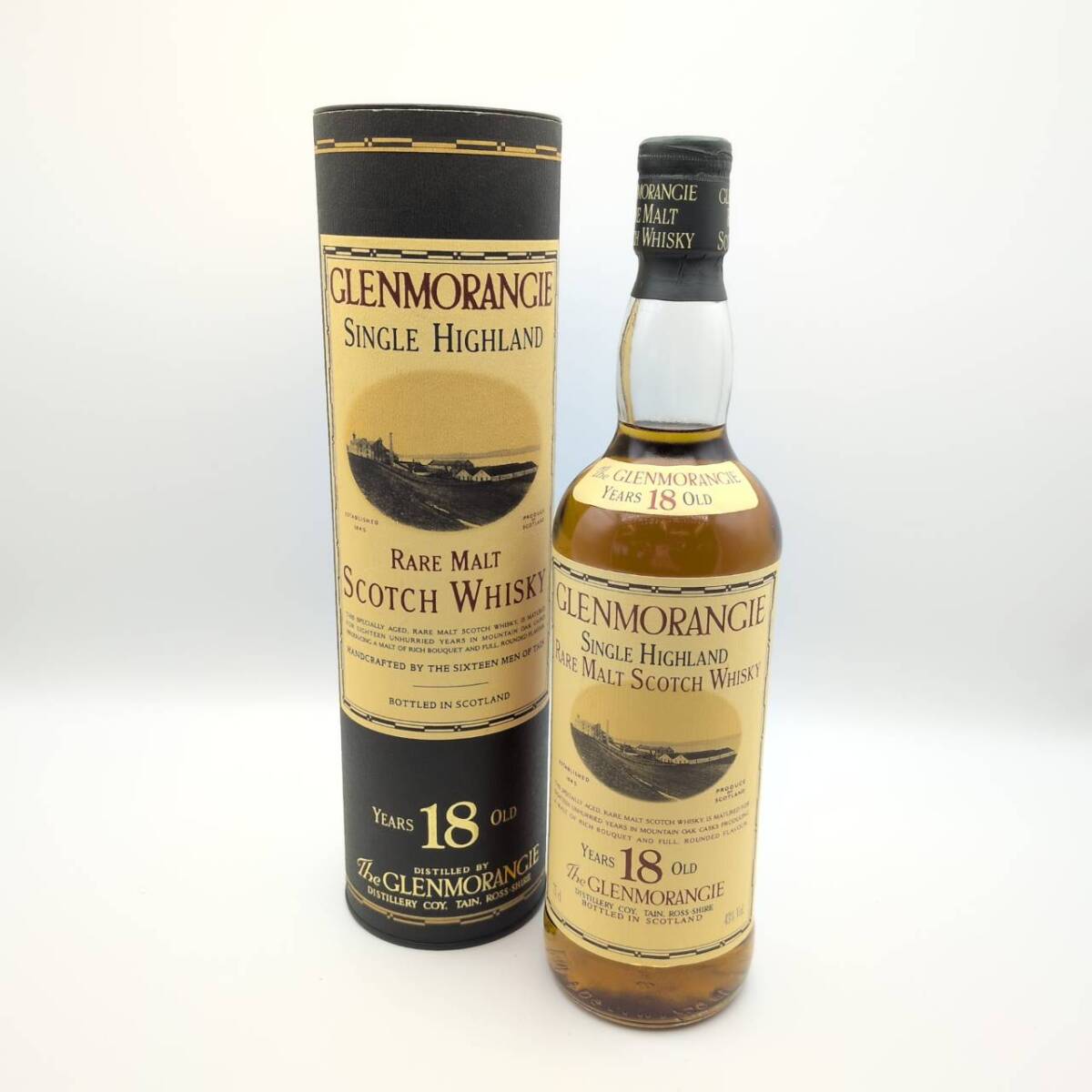 未開栓Glenmorangie 18年 オマケでBELL´s