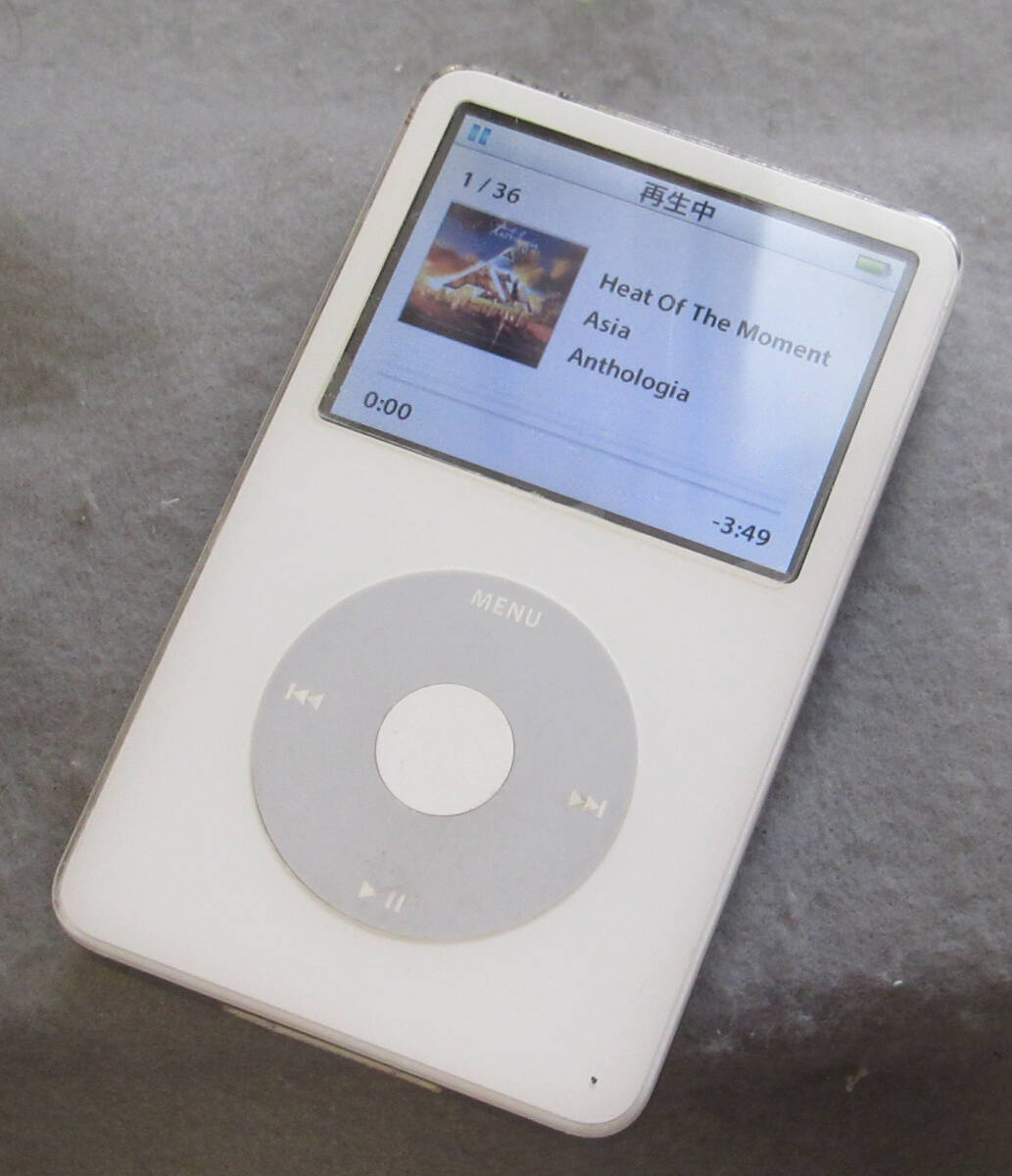 iPod classic5世代 白 容量HDD80GB バッテリー新品 iPod classic5世代 白 容量HDD80GB バッテリー新品 2025年最新