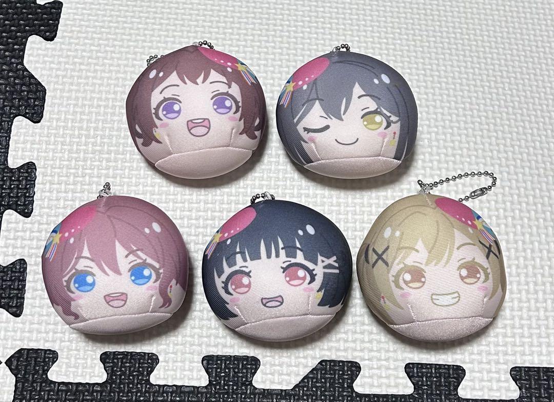 バンドリ　おまんじゅうにぎにぎマスコット　ポピパ　アフターグロー　新品　全種類 バンドリ おまんじゅうにぎにぎマスコット Afterglow 全種類