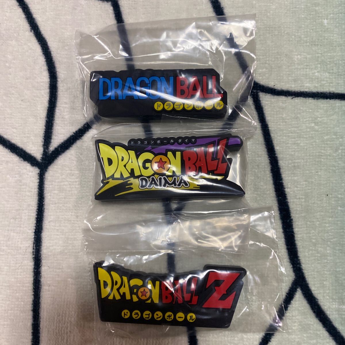 全未使用！】ドラゴンボール ロゴ全6種セット DRAGONBALL LOGOの