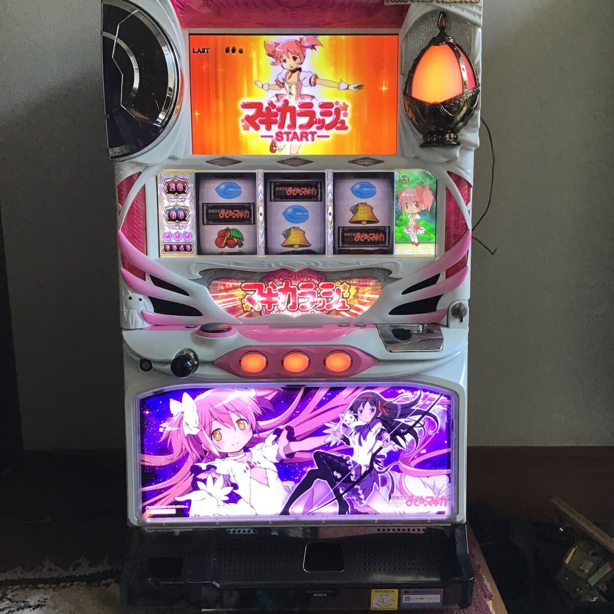 パチスロ実機 まどマギ4魔法少女まどか⭐︎マギカ前後編 コイン不要 家庭用カスタム Yahoo!オークション -「まどかマギカ 実機」の落札相場・落札価格