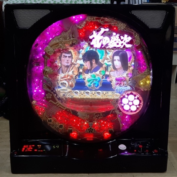 卓上パチンコ CR花の慶次〜斬 セルBOX データカウンター内蔵 ニューギン 激レア