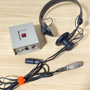 TOMOCA ACC-10 カフボックス & SENNHEISER HMD410 ヘッドセット ゼンハイザー