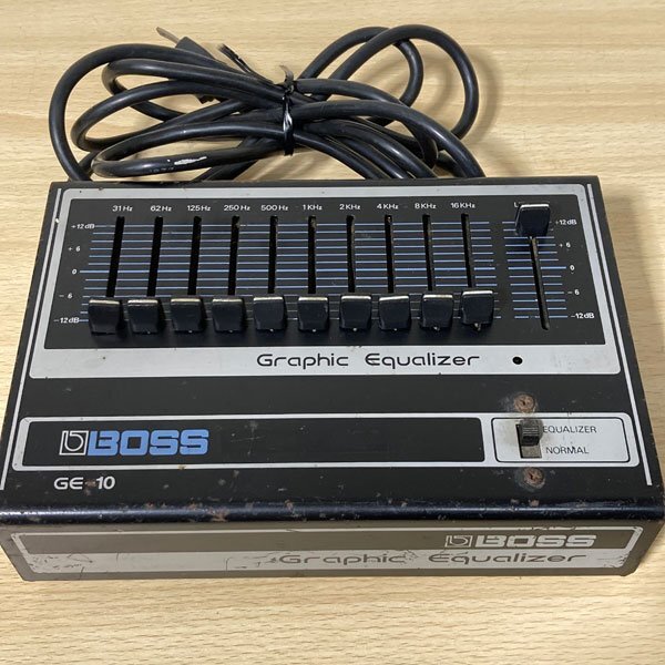 BOSS GE-10 Graphic Equalizer 1982年 日本製 Yahoo!オークション -「boss ge-10」の落札相場・落札価格