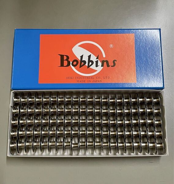 送料込み ボビン(カット有り) 100個 工業用ミシン 職業用ミシン 日本製 セキ