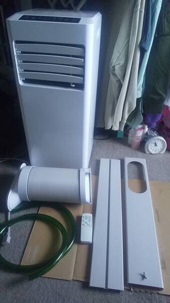 MAXZEN JCF-MX601 スポットクーラー 移動式 スポットエアコン ポータブルエアコン 冷房 冷風