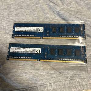 SK hynix KOREA PC3L=12800U 4GB 2枚セット
