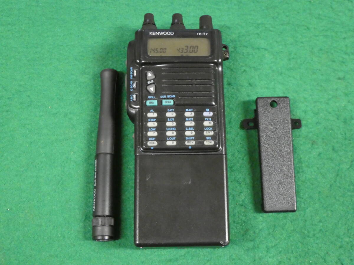 箱付き 付属品多数 kenwood TH-77 トランシーバー Yahoo!オークション -「kenwood th-77」の落札相場・落札価格