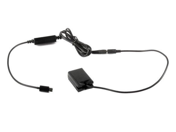 Nikon Z30/Z50/Z50II/ニコンZfc対応【EN-EL25パワーアダプター】PD対応モバイルバッテリーUSB Type-Cから給電