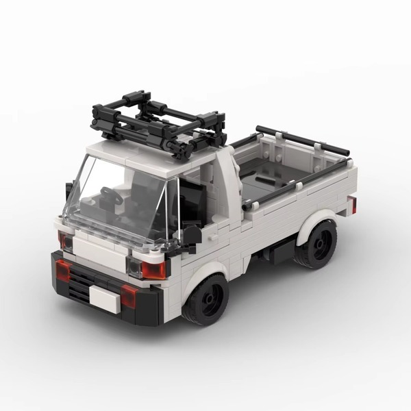 ホンダ アクティ風 軽トラック レゴ互換 自動車 乗り物 LEGO