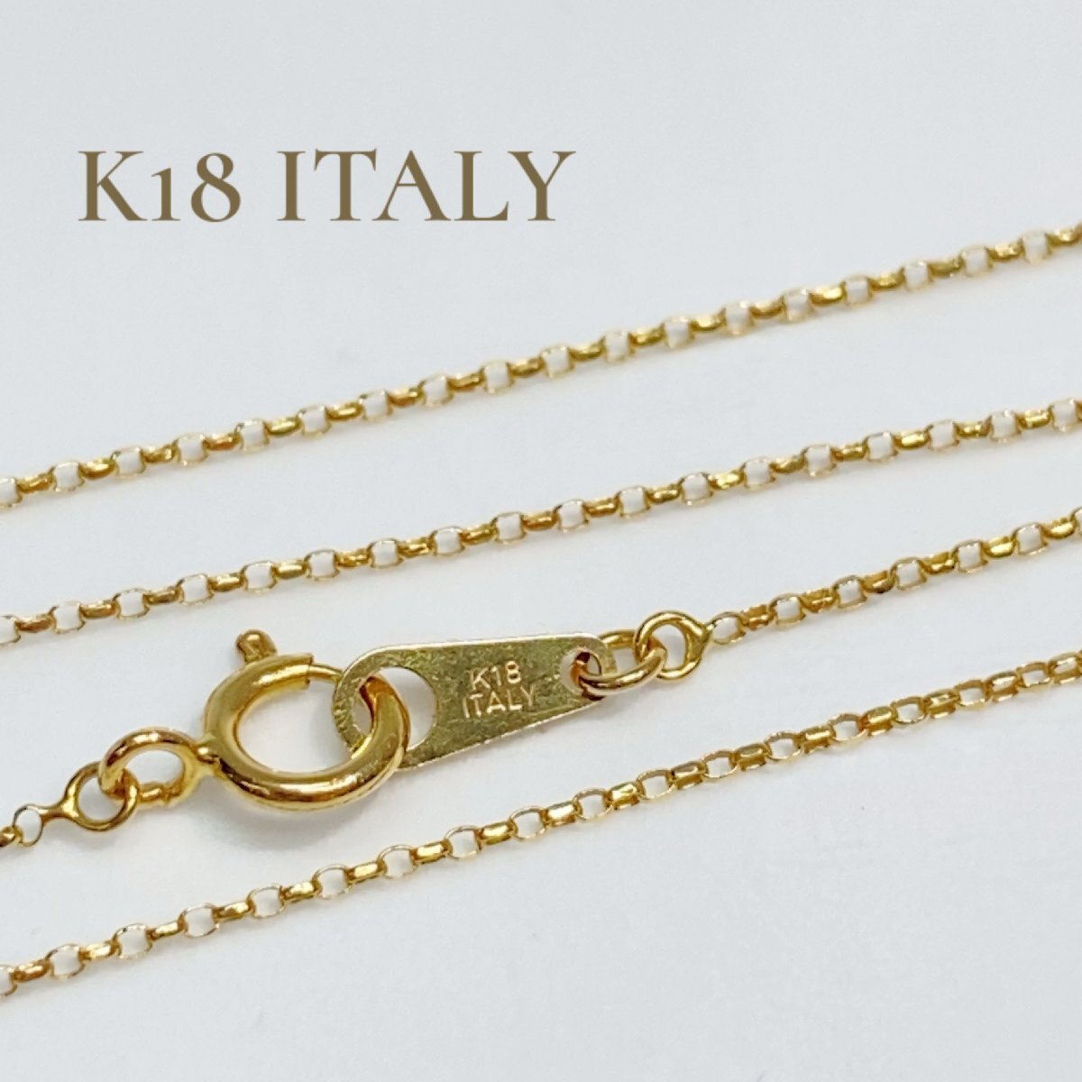 ITALY 18K 刻印有り レディース3連ネックレス 。 中古品 Yahoo!オークション -「italy刻印」(ゴールド) (ネックレス