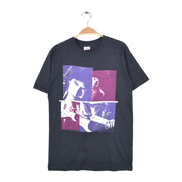 【送料無料】80s ボブディラン USA製 ヴィンテージTシャツ ロックT バンドTシャツ BOB DYLAN サイズL 古着 @AAA1377