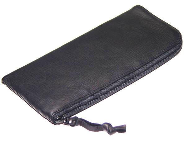 【物価高応援タイムセール】【送料込み】【期間限定】【新品】【税込み】ディアスキン☆鹿革☆牛革☆日本製☆L字型☆ロングウォレット 黒
