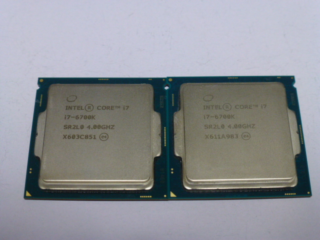 Amazon.co.jp: Intel CPU Core i7-6700K 4GHz 8Mキャッシュ 4
