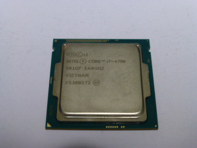 Intel Core i7-4790 3.60GHz 動作確認済み②（i7-4790K Original