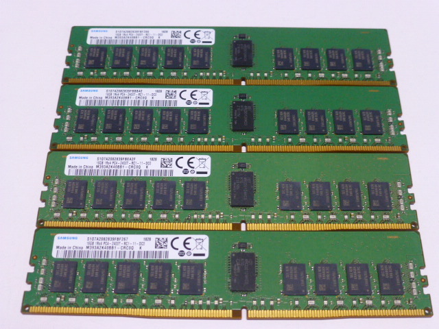 ⭐️動作確認済品⭐️64GB PC4-2400T ⑦ Yahoo!オークション -「ddr4-2400 64gb」の落札相場・落札価格