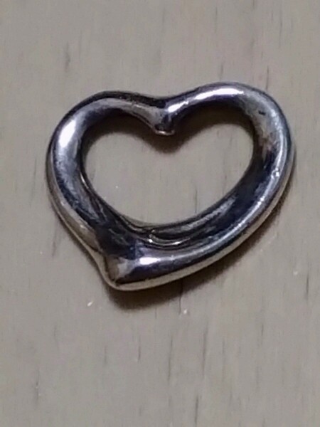TIFFANY&CO(ティファニー) シルバー925ペレッティオープンハートチャーム/ペンダントトップ カラー:シルバー系 刻印:925