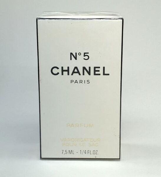 【即決・送料無料・フィルム未開封】 シャネル No5 パルファム スプレー 7.5ml 香水 PARFUM CHANEL No.5 N゜5 5番 ①