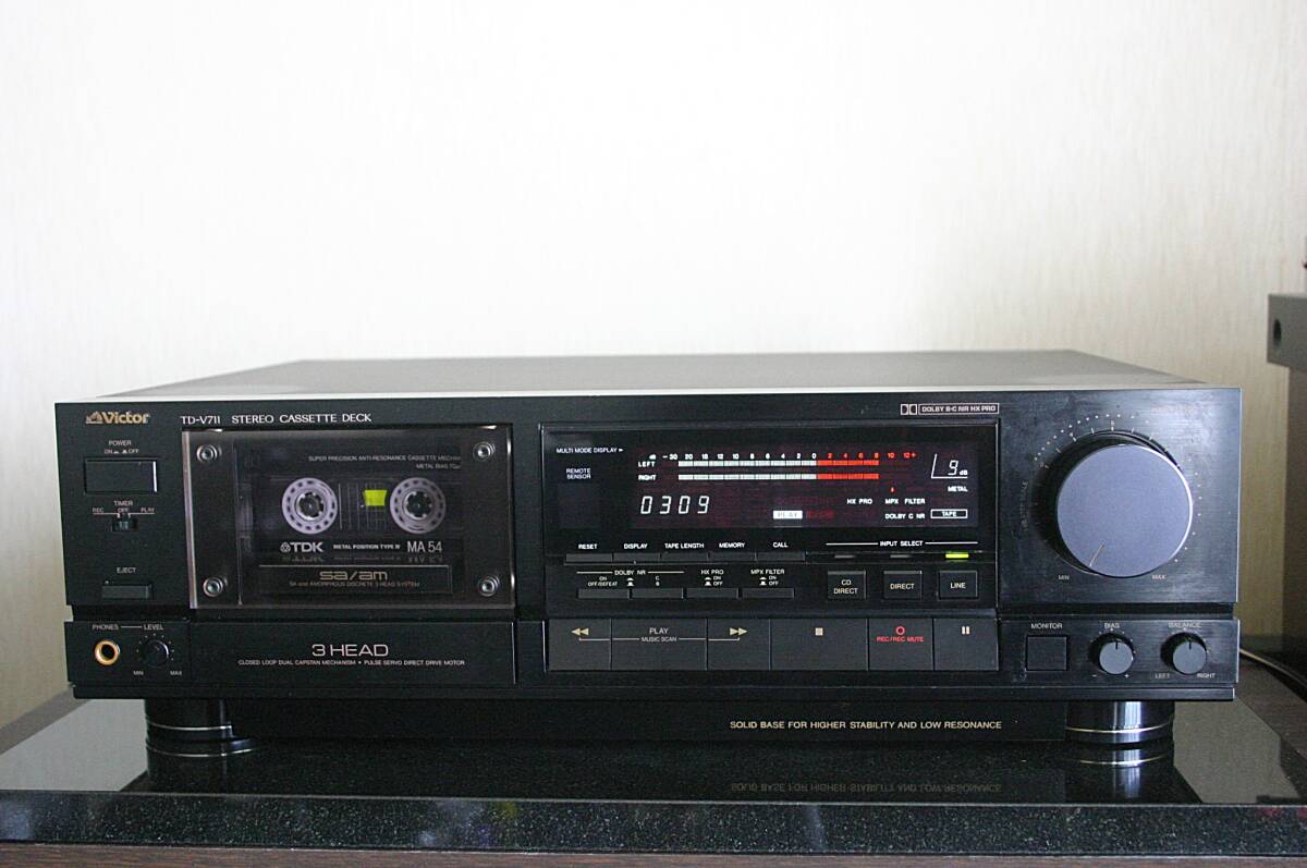 Yahoo!オークション -「victor td-v711」(カセットデッキ