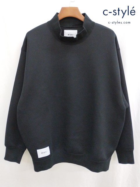 WTAPS モックネックロゴトレーナー Yahoo!オークション -「wtaps モックネック」の落札相場・落札価格
