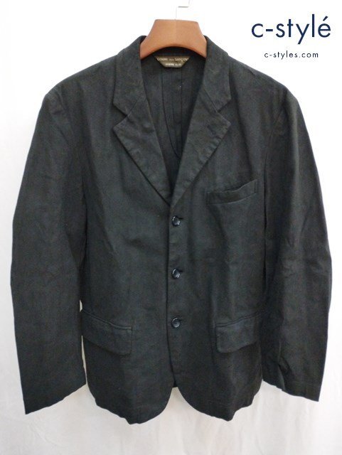 COMME des GARCONS カジュアルジャケット 黒 2005525E0040 Yahoo!オークション -「black comme des garcons ジャケット