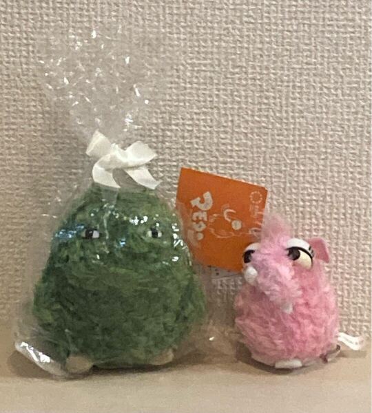 【新品 未開封 未使用】 Aichi Expo 2005 愛・地球博 モリゾー お手玉 マモタン ぬいぐるみ キーホルダー タグ付き 愛知万博 【当時物】